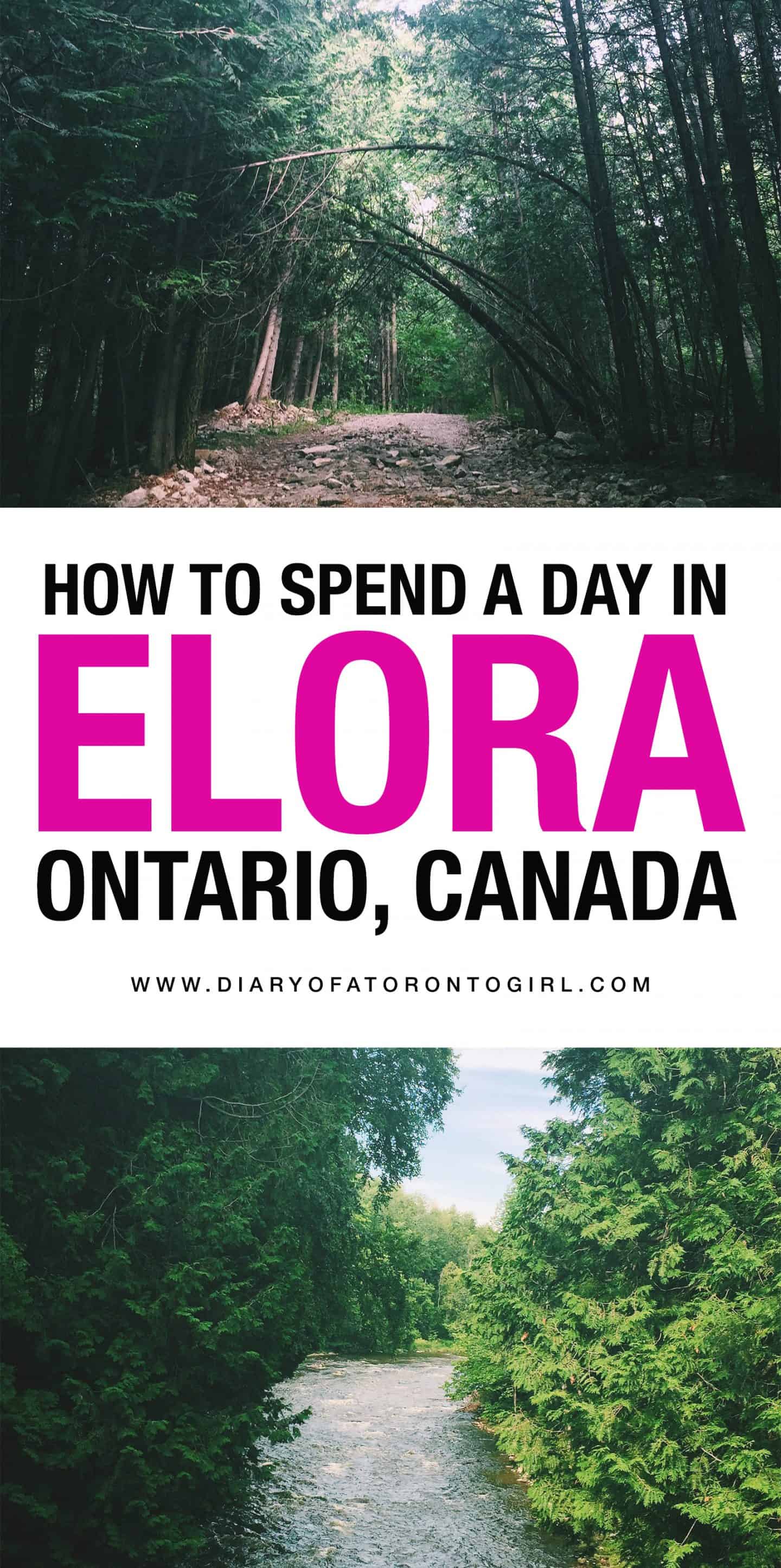How to spend a perfect day tubing and hiking at the Elora Conservation Area in Elora, Ontario!