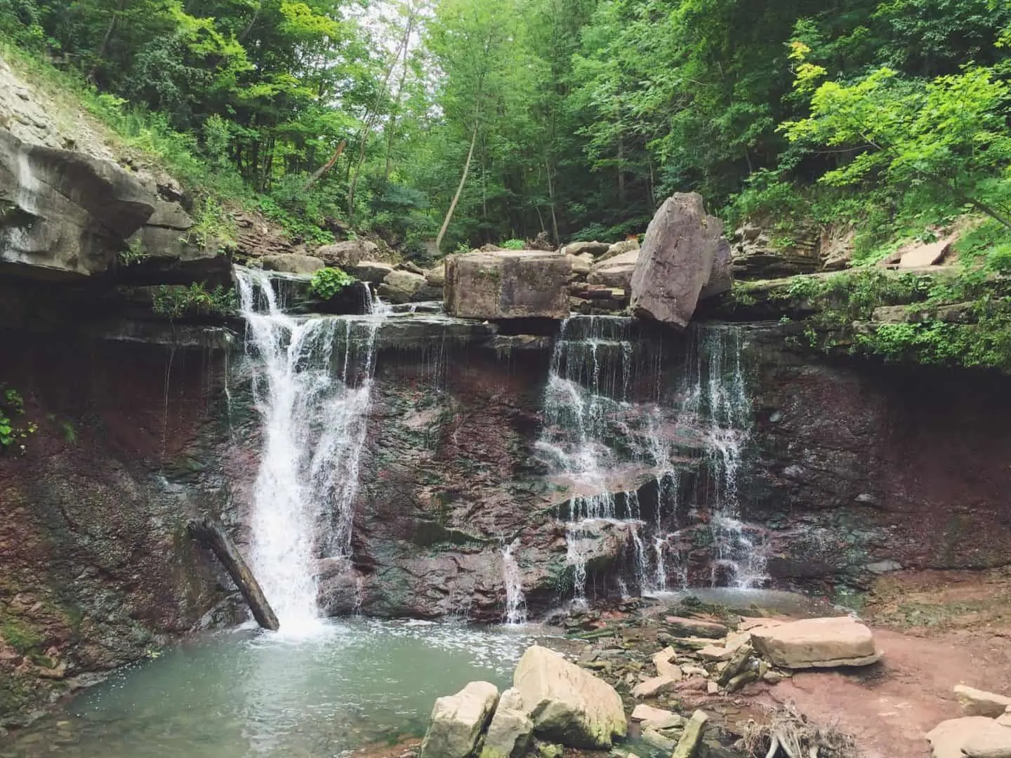 Chedoke Falls in Hamilton, Ontario