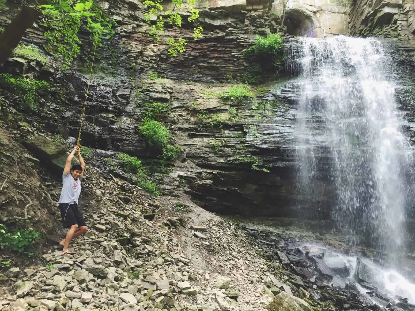 Chedoke Falls in Hamilton, Ontario