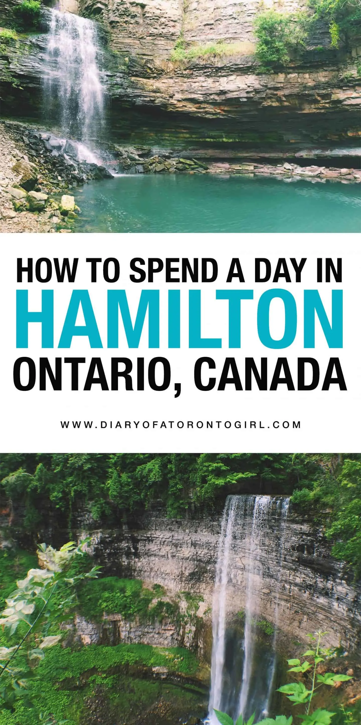 How to spend the perfect day exploring waterfalls and nature in Hamilton, Ontario!