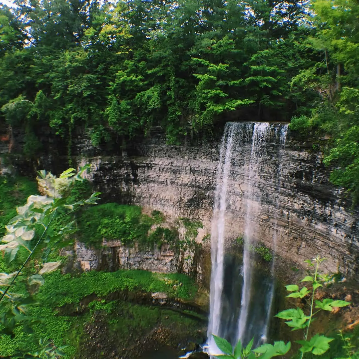 Tew Falls in Hamilton, Ontario