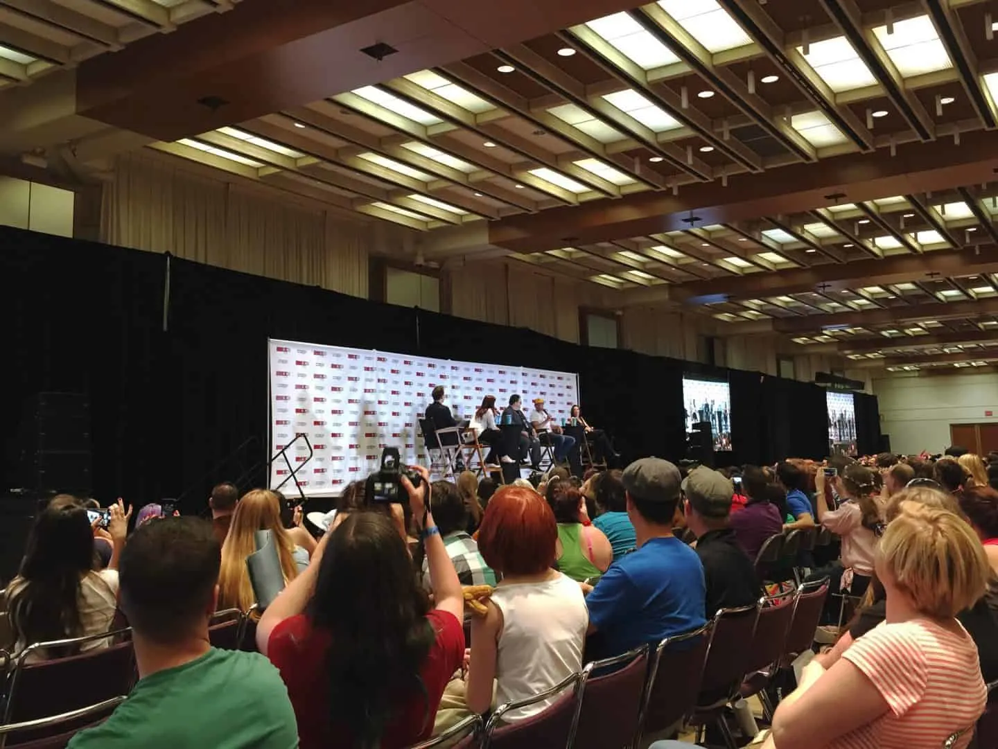 Scream panel at Fan Expo Canada