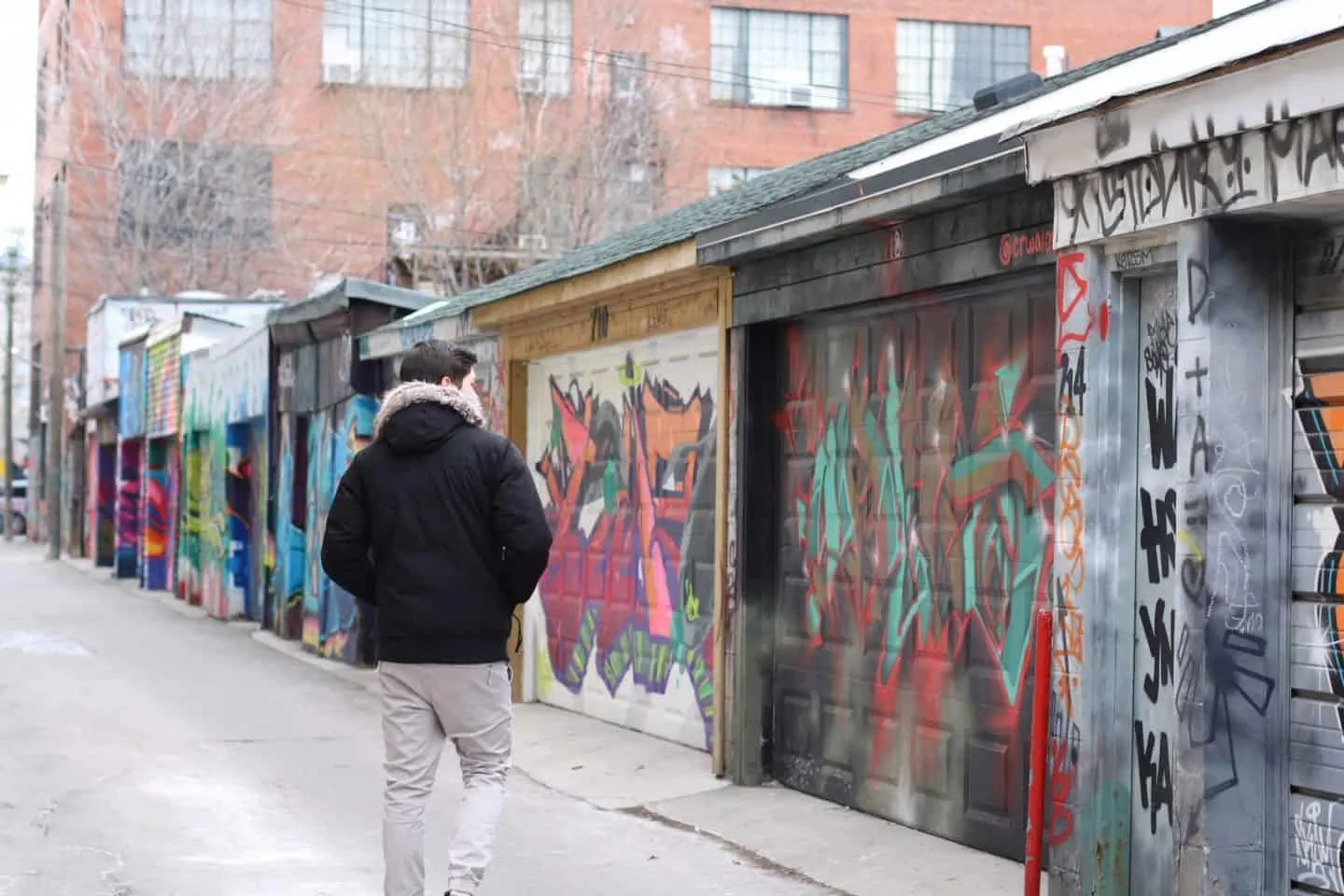 Ossington Laneway in Toronto