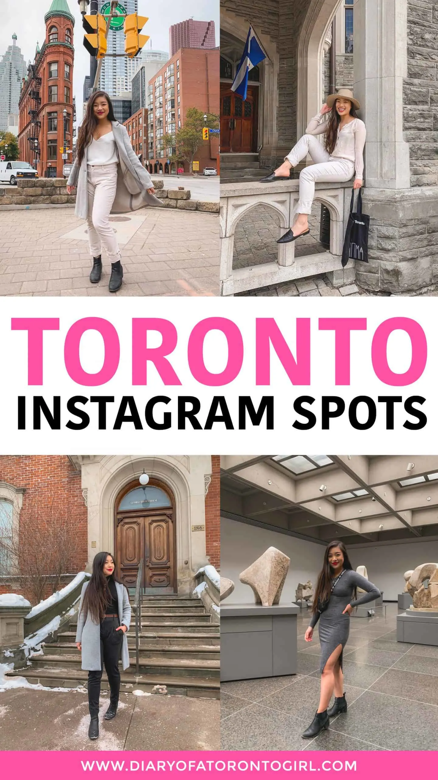 Looking to up your Instagram game? Here's a list of some of the cutest and most Instagram-worthy spots to visit in Toronto, Canada!