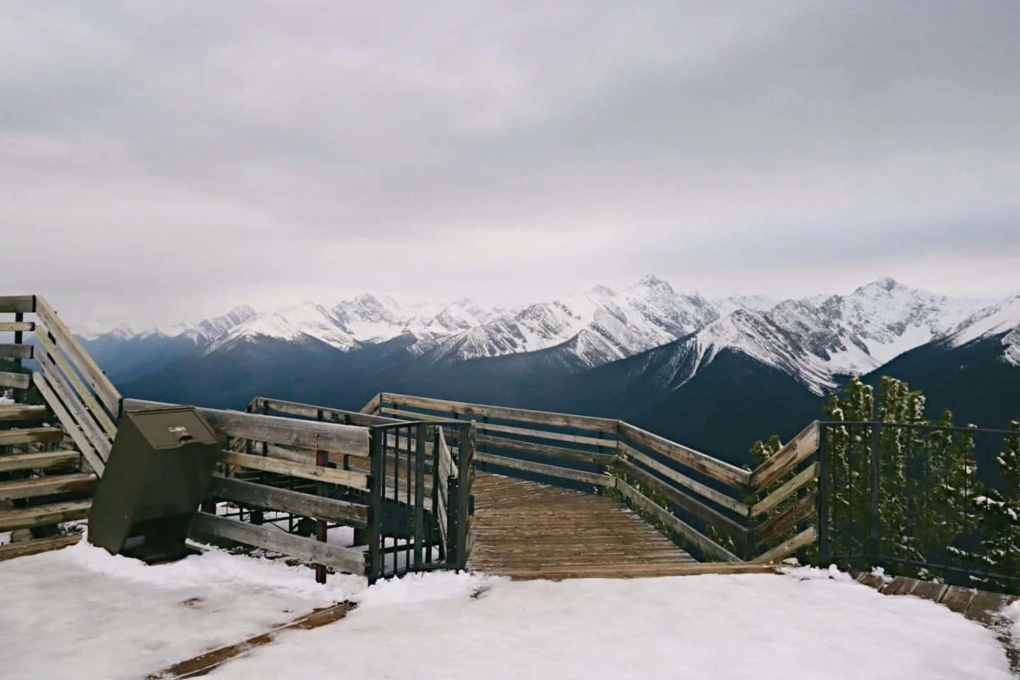 Banff Gondola to Sulfur Mountain, Alberta