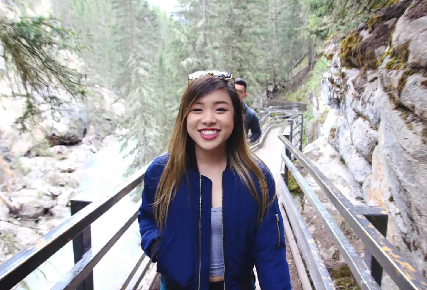 Johnston Canyon in Banff, Alberta