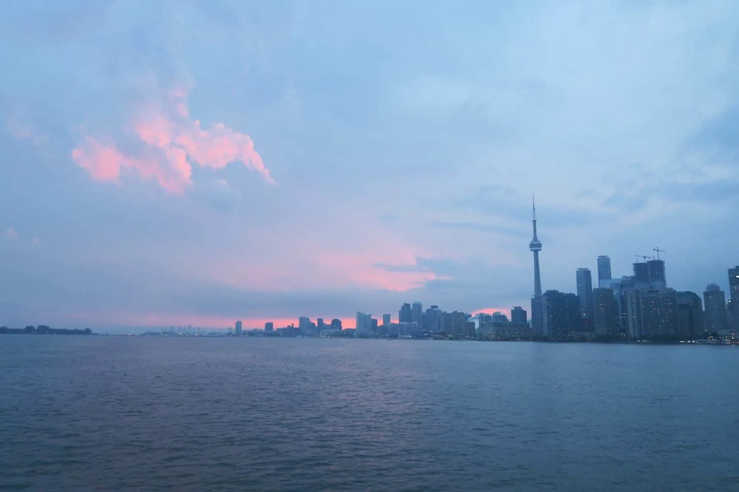 Toronto skyline view from Mariposa Cruises