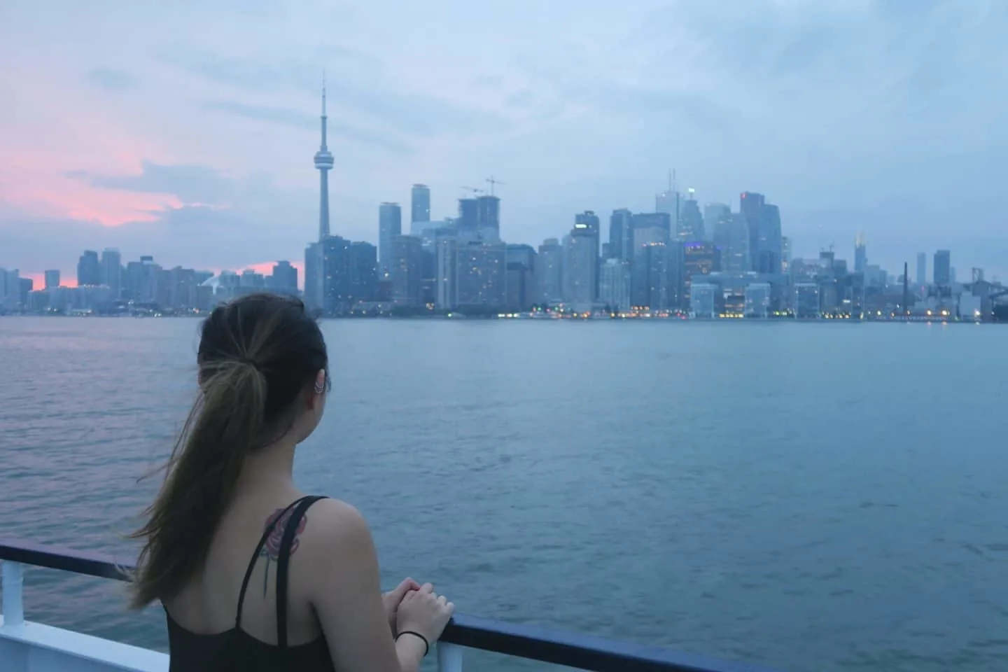 Toronto skyline view from Mariposa Cruises