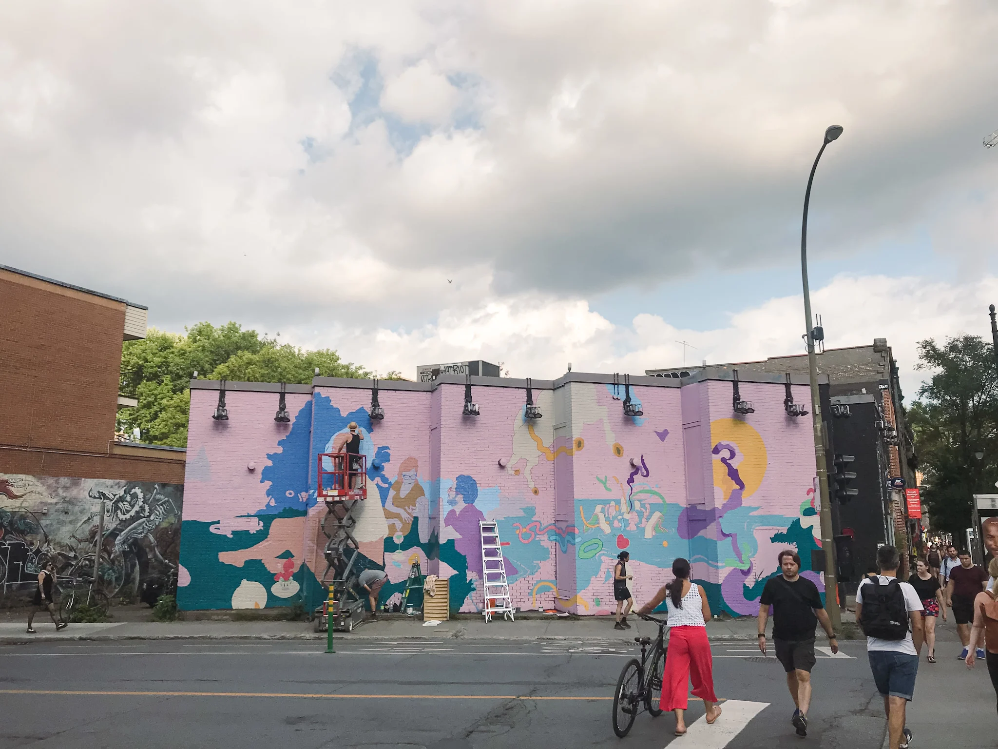 Montreal mural
