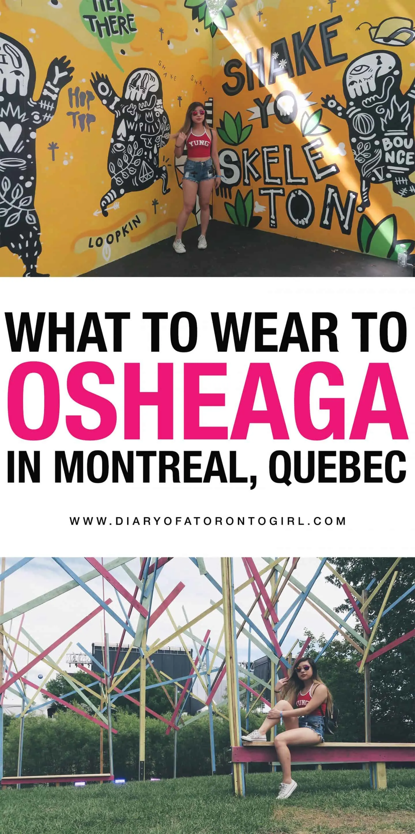 Looking for Osheaga outfit ideas? Here is some inspiration on what to wear to the Osheaga Music Festival in Montreal, Quebec!