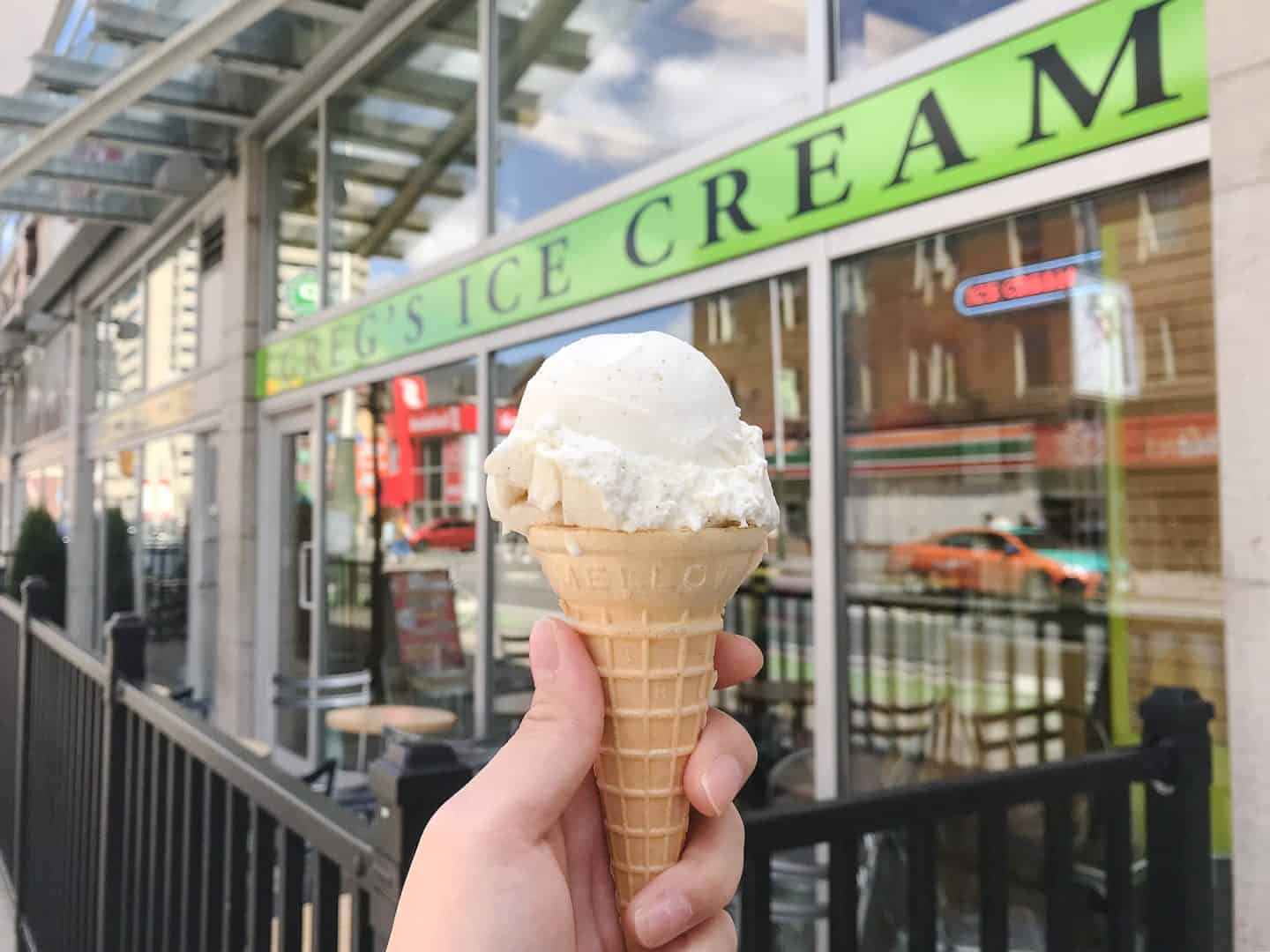 Greg's Ice Cream in Toronto