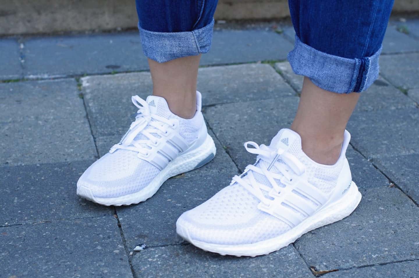 ultra boost white girl