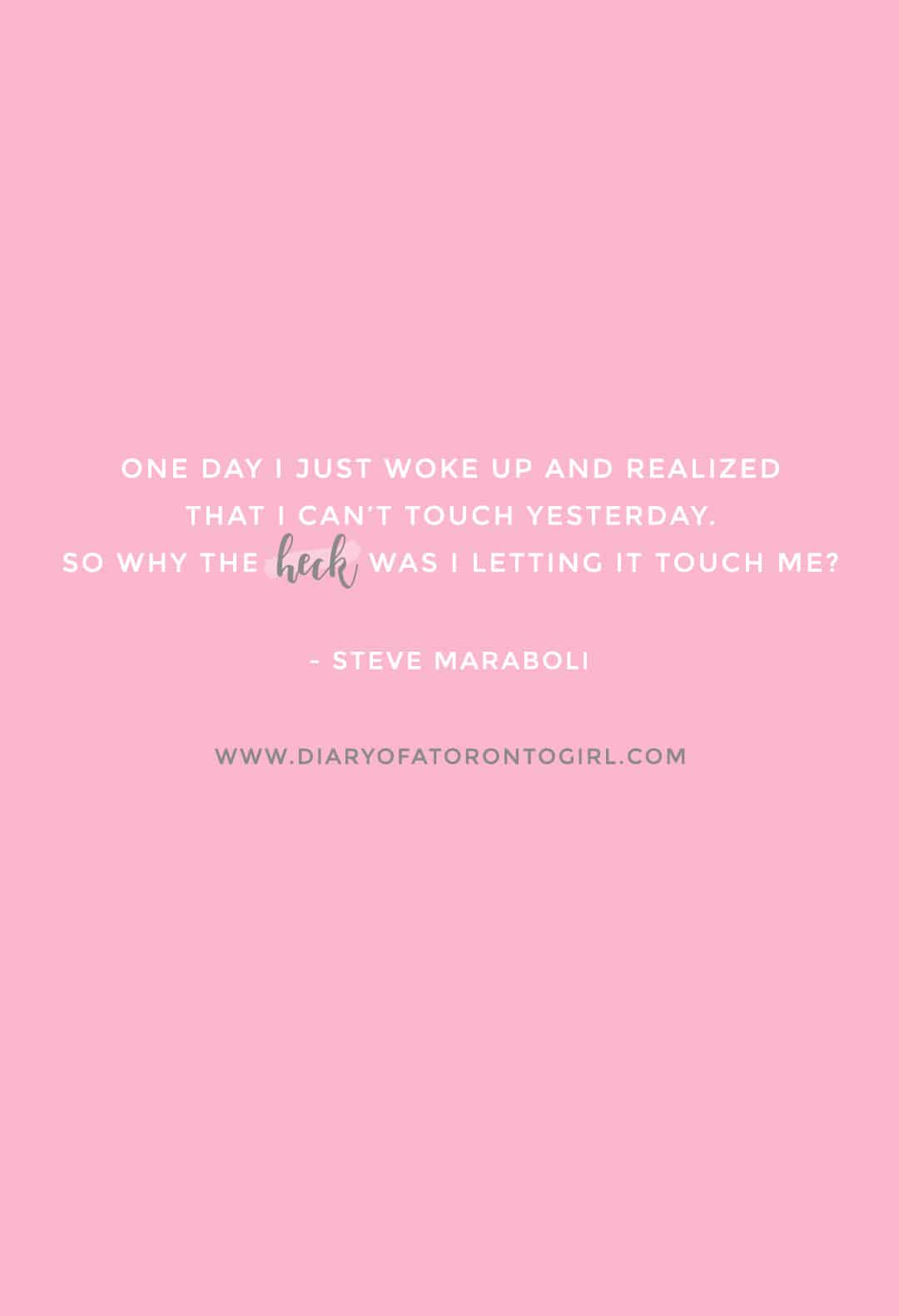 Steve Maraboli inspirational quote