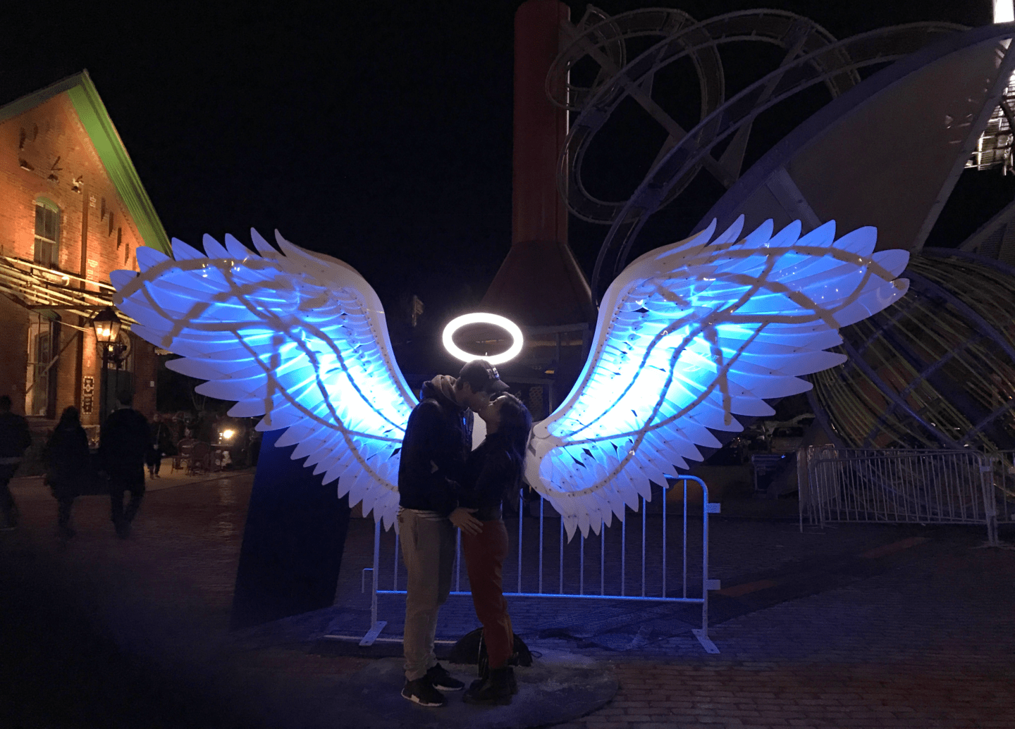 Toronto Light Festival in Distillery District, Toronto