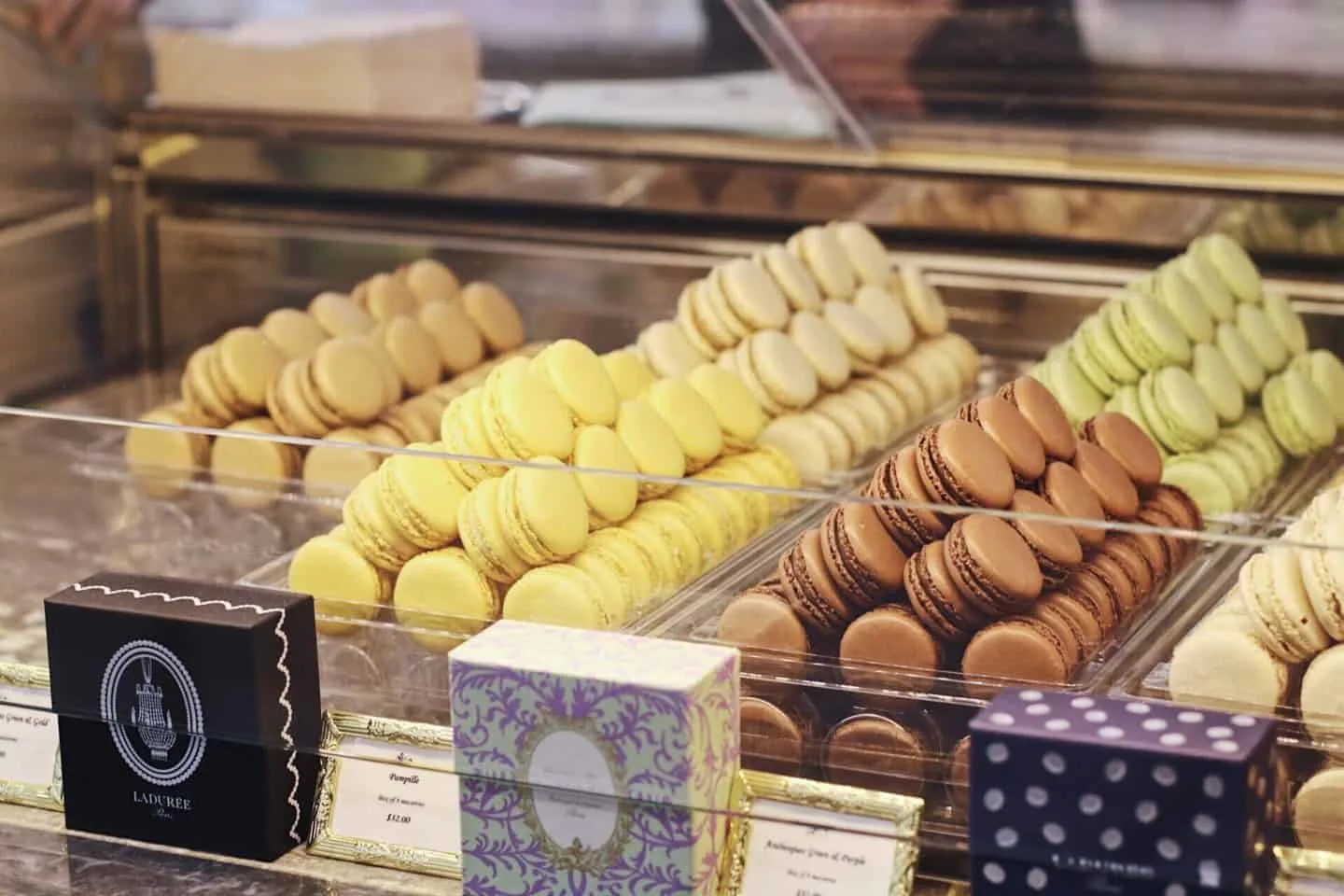 Macarons at Ladurée Vancouver, British Columbia