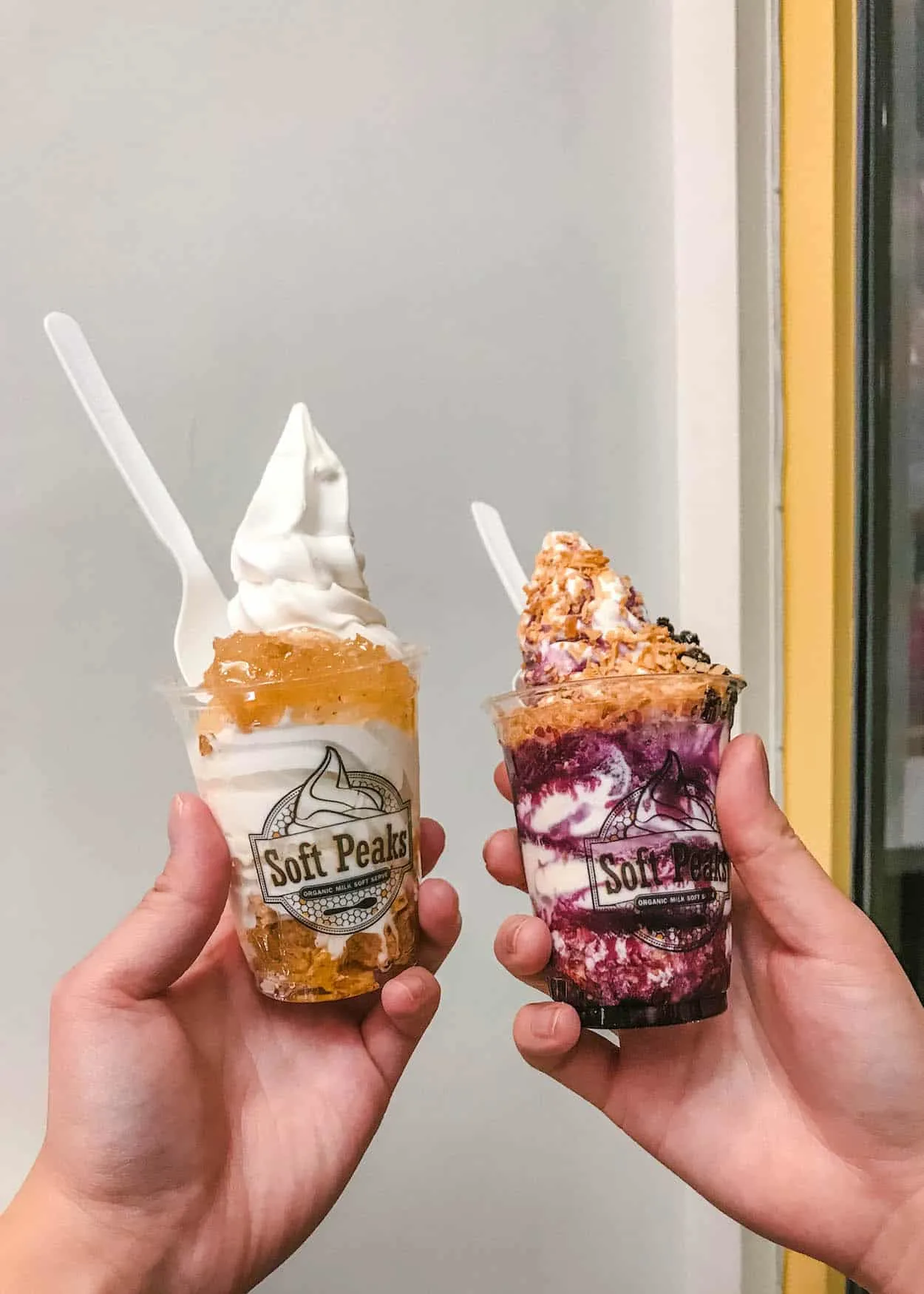Soft Peaks Ice Cream in Gastown, Vancouver, British Columbia