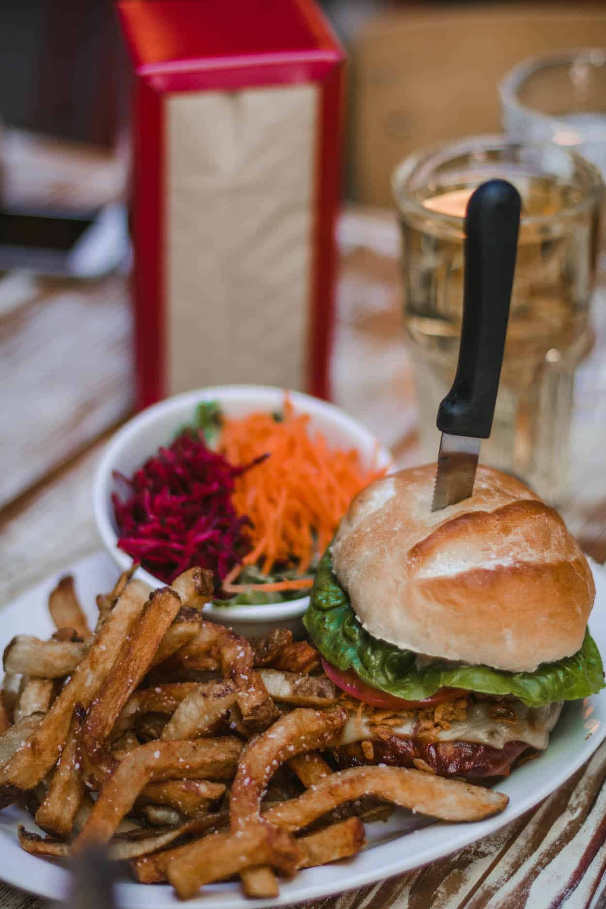 Meet is a plant-based restaurant in Vancouver.