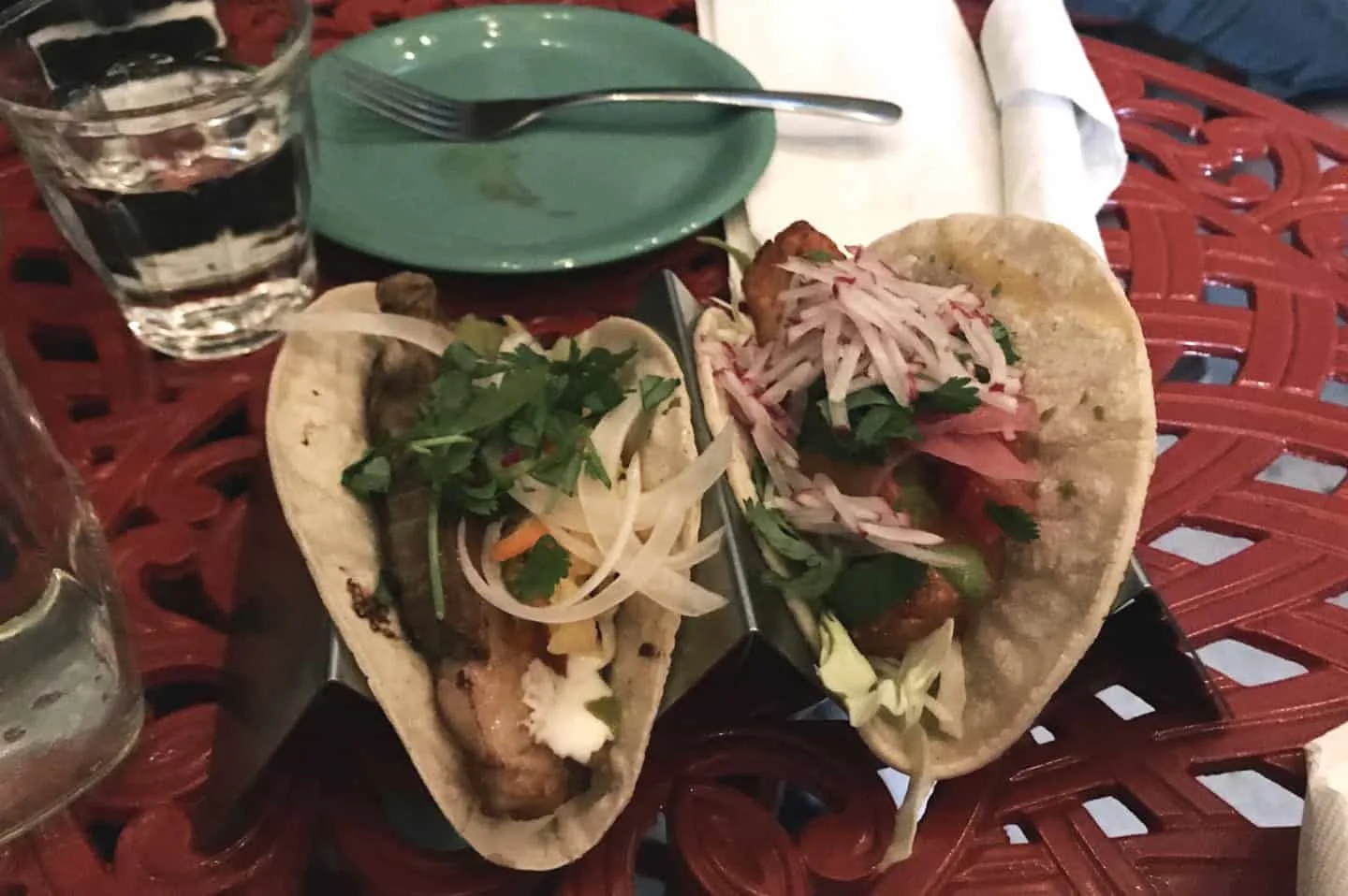 Tacos at The Mule, Hamilton, Ontario