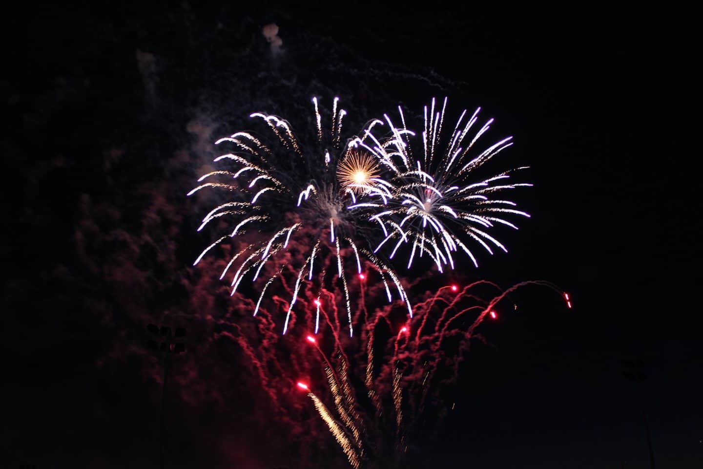 Fireworks at Richmond Green Park, Richmond Hill, Ontario