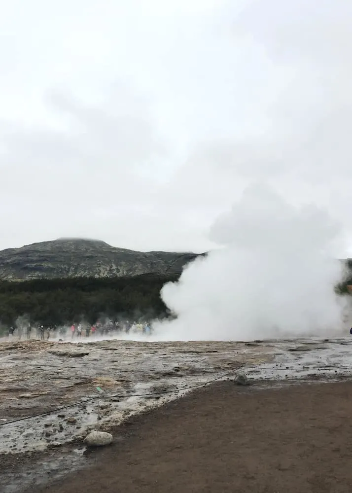 Strokkur Geysir Pool | Diary of a Toronto Girl, a Canadian lifestyle blog