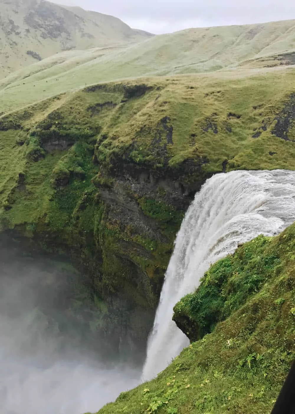 Top of Skogafoss Waterfall | Diary of a Toronto Girl, a Canadian lifestyle blog