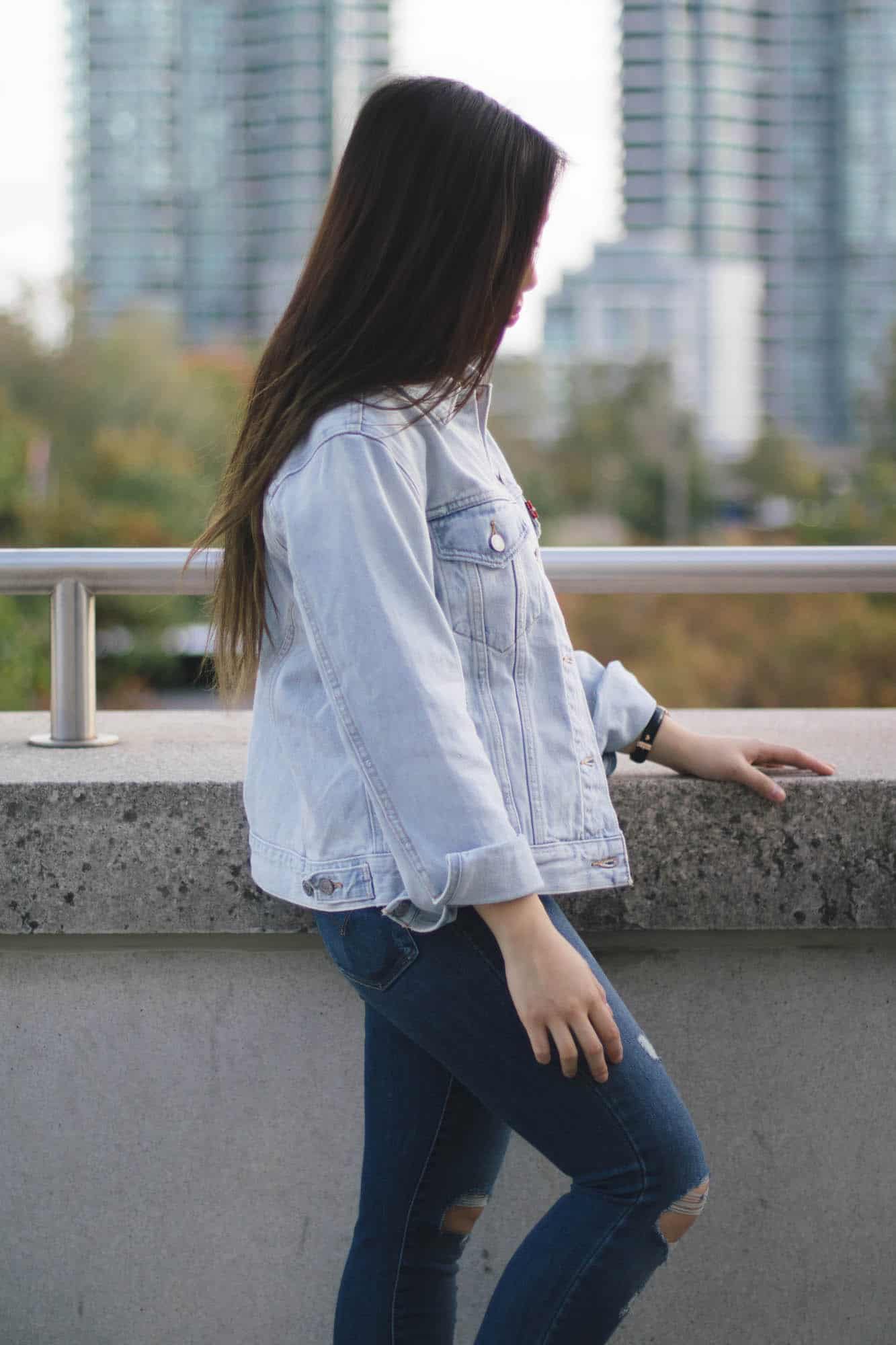 Tips on how to style denim on denim, also known as the Canadian tuxedo!