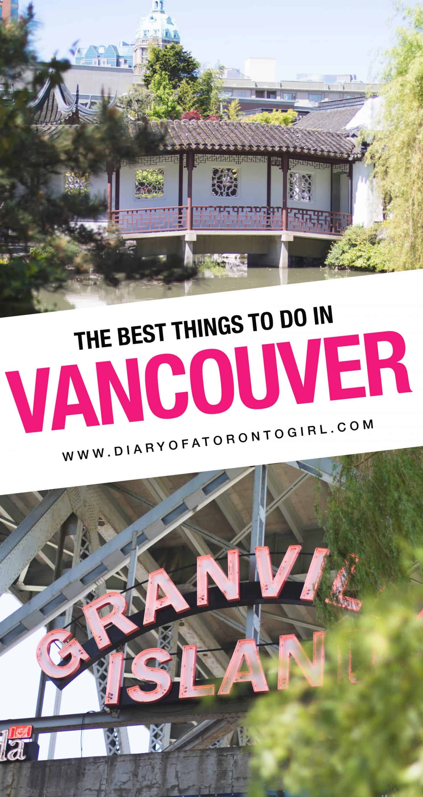 Vancouver is one of my favourite cities to explore – there's so much to see and so much to do! Here are some of the best things to do in Vancouver, Canada.