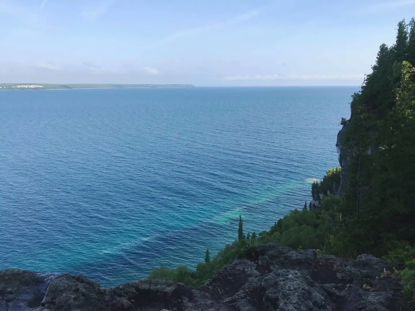 Lion's Head Lookout trail in Lion's Head, Ontario