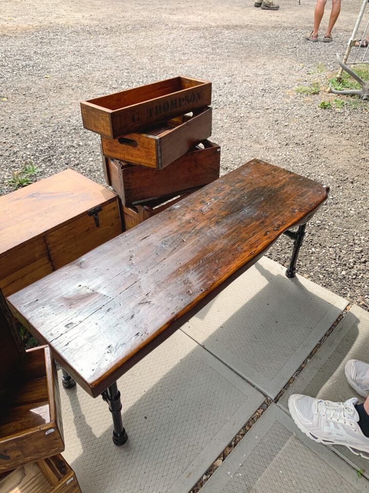 Visiting Aberfoyle Antique Market in Guelph, Ontario