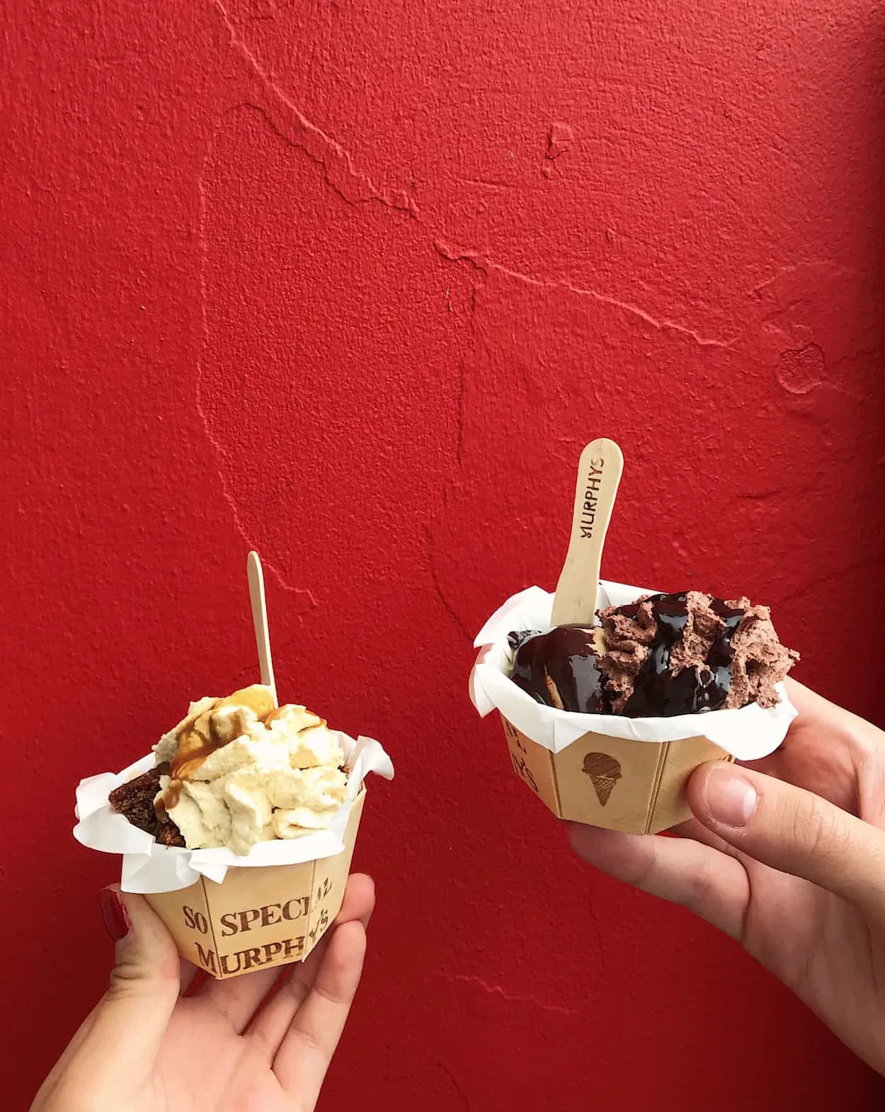 The famous Murphy's Ice Cream in Dingle, Ireland