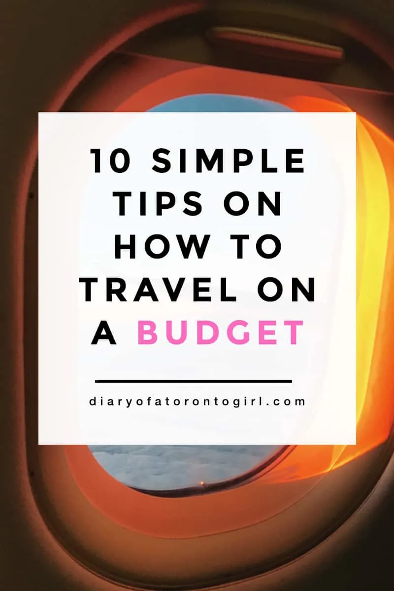 Traveling doesn't have to break the bank. Here are some simple and easy tips on how you can travel on a budget in your 20s while still enjoying your trip!