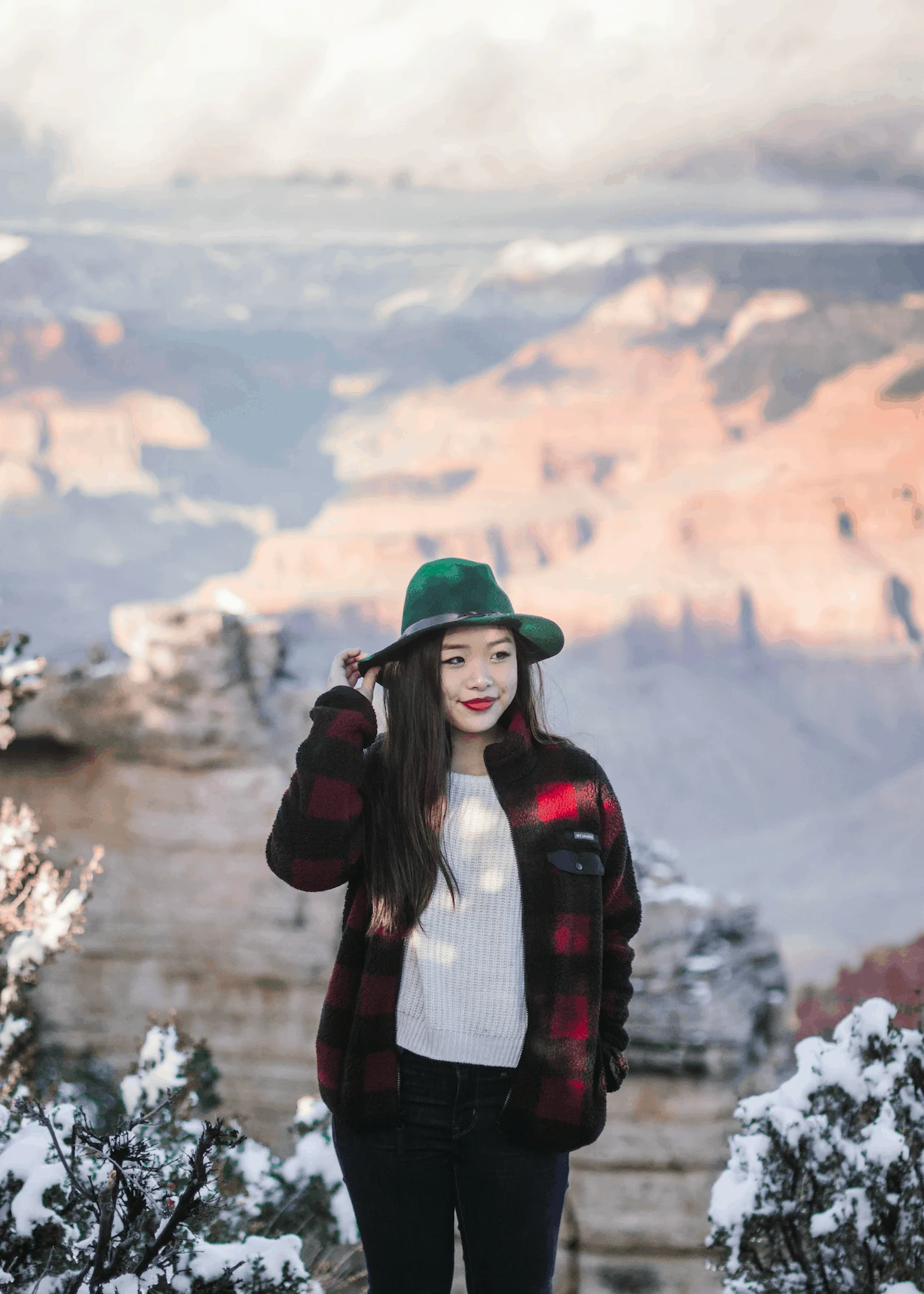 Grand Canyon National Park in Arizona is cool to see even during the winter