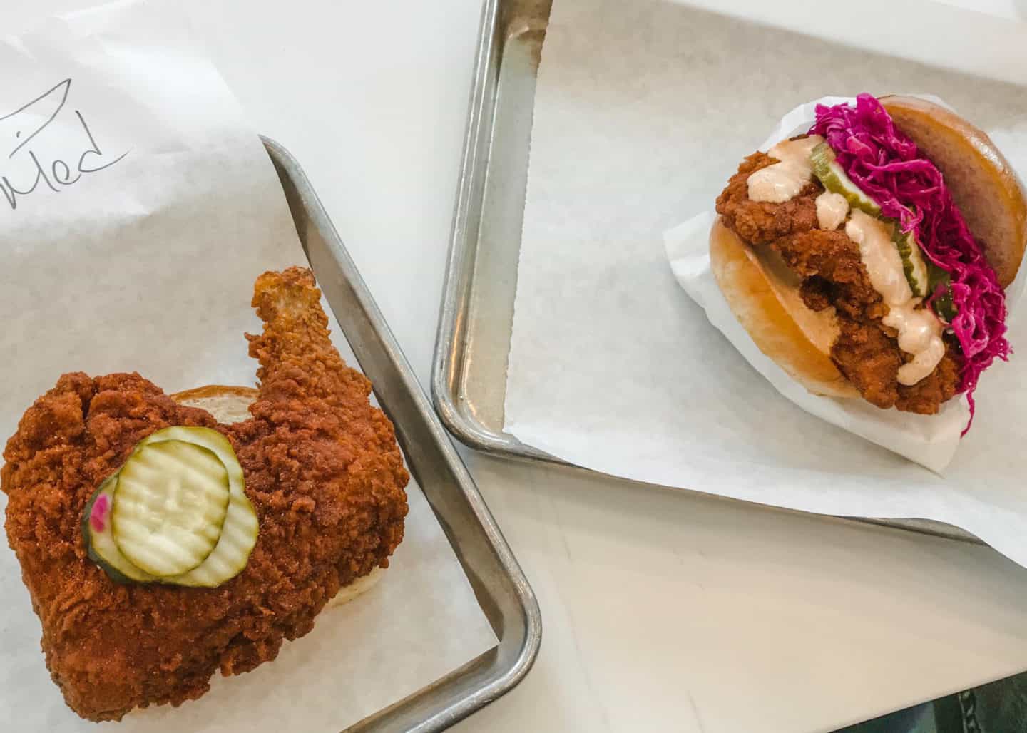 Pretty Bird Chicken in Salt Lake City, the best spot for fried chicken sandwiches