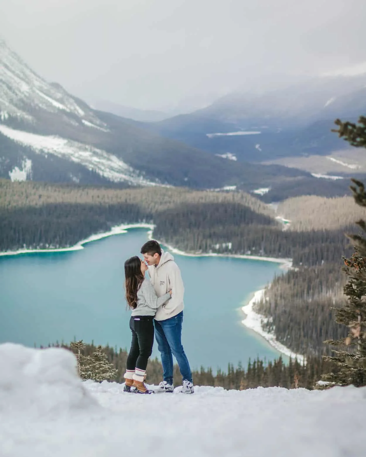 Peyto Lake in Banff, Alberta