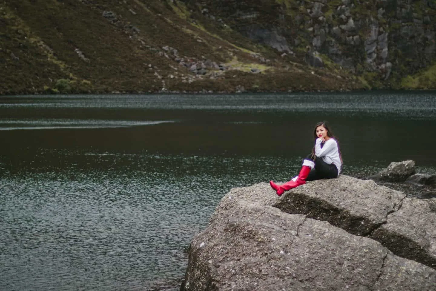 Coumshingaun Lough Loop Walk in Waterford, Ireland