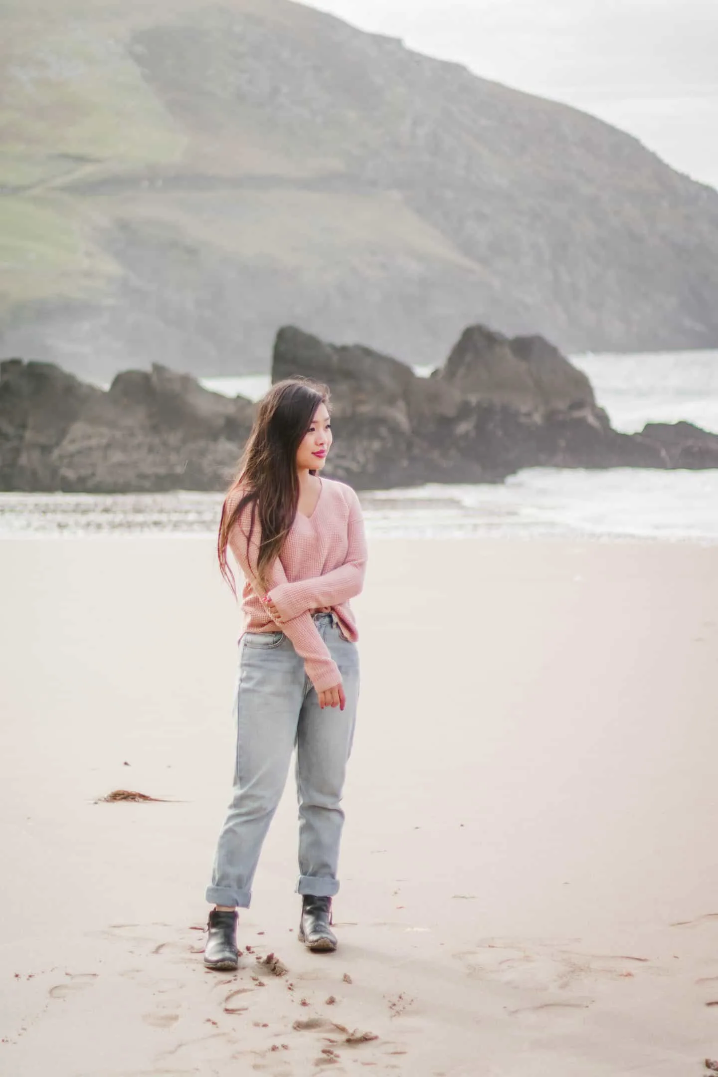 Coumeenole Beach on the Dingle Peninsula in Ireland