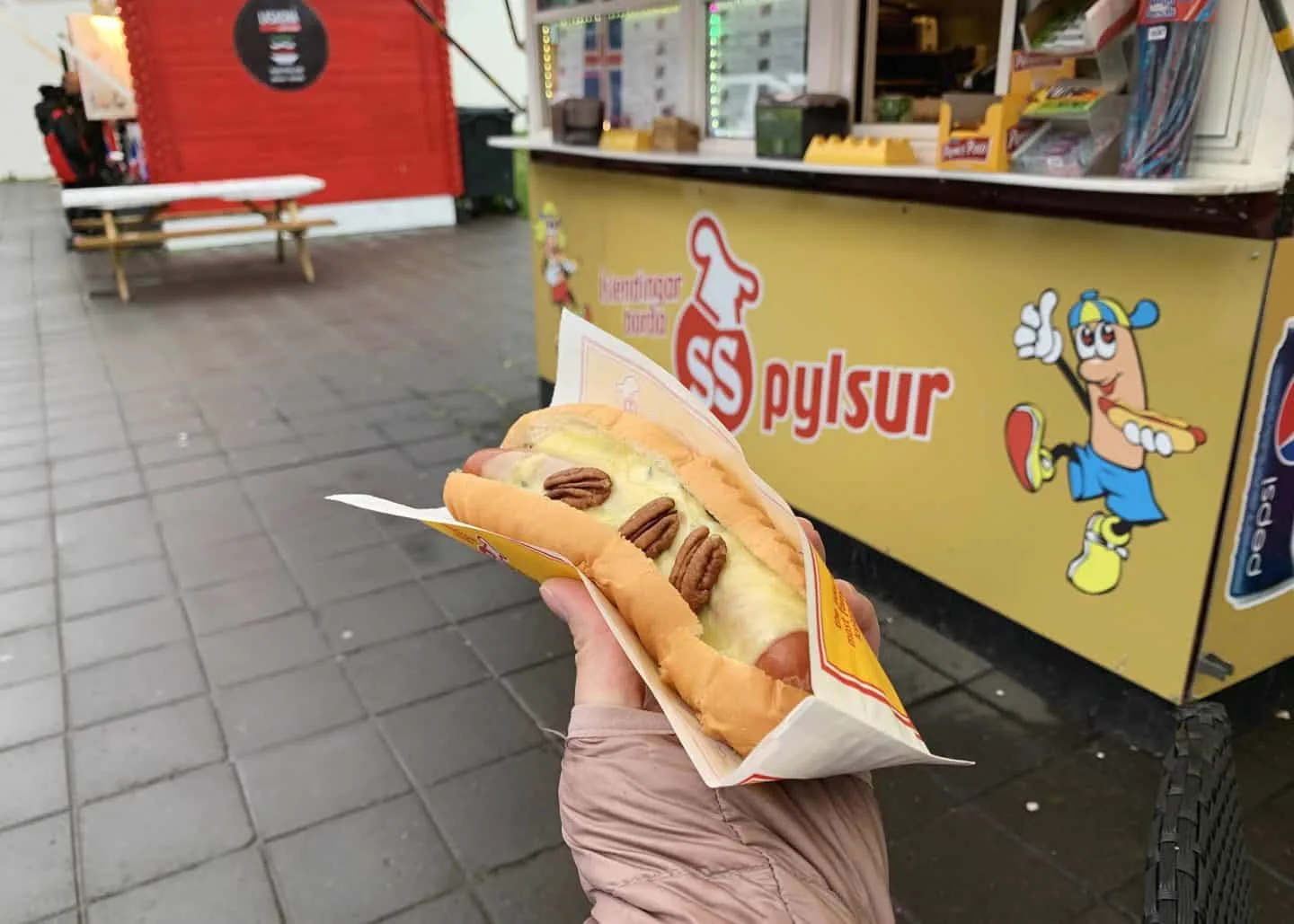 The Akureyri Hot Dog Stand in Iceland