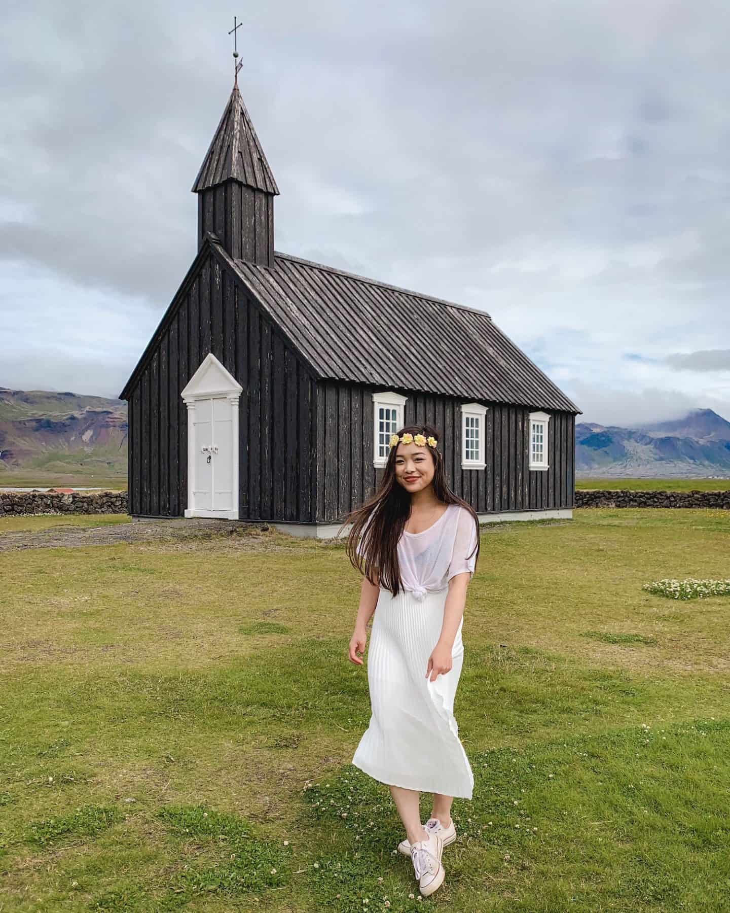 Búðakirkja Black Church, Iceland