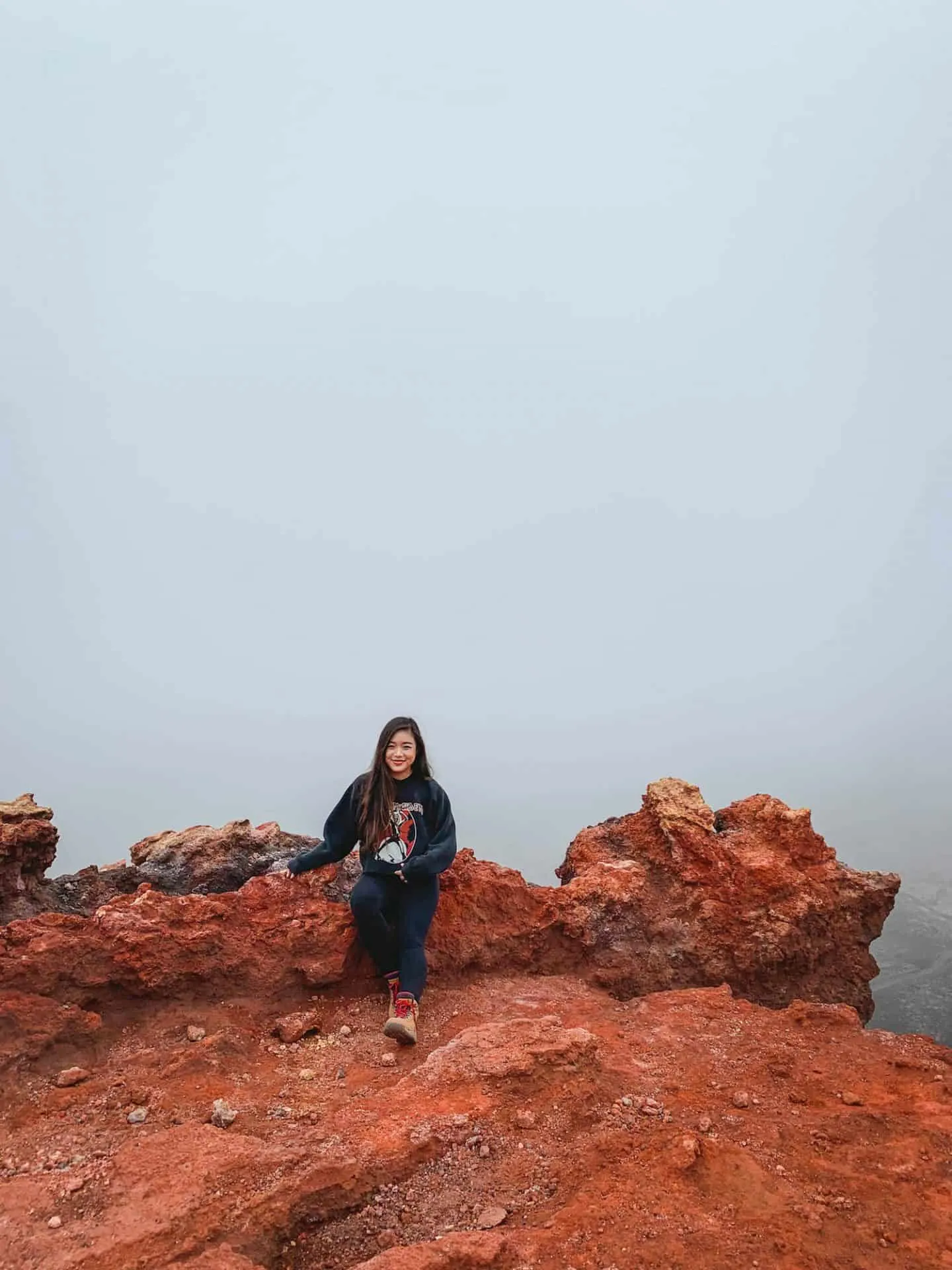 Eldfell Volcano on the Westman Islands in Iceland