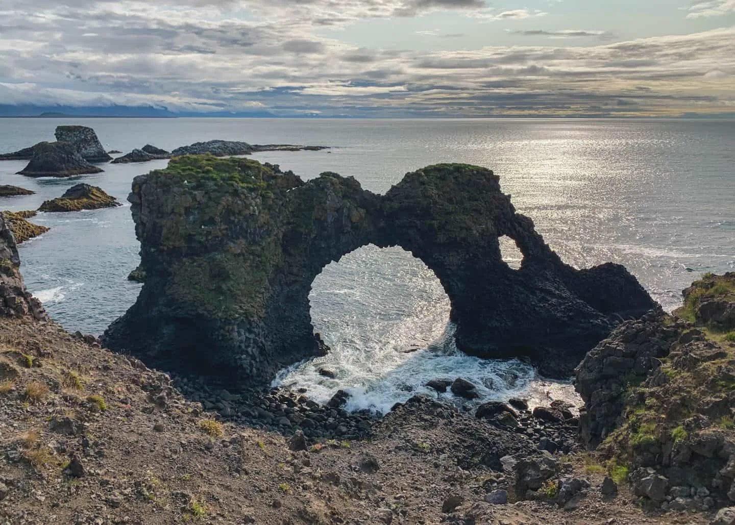 Arnarstapi on the Snæfellsnes Peninsula in Iceland