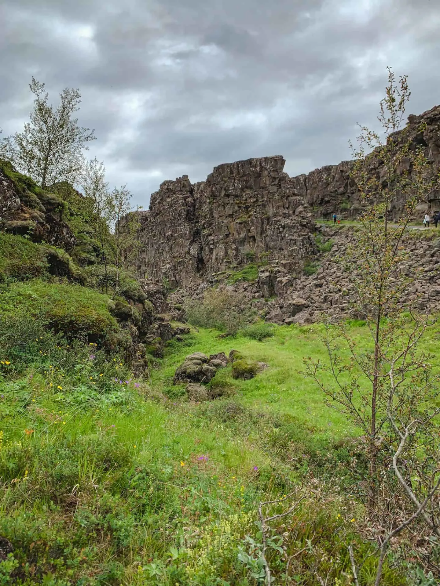 Thingvellir National Park along the Ring Road in Iceland