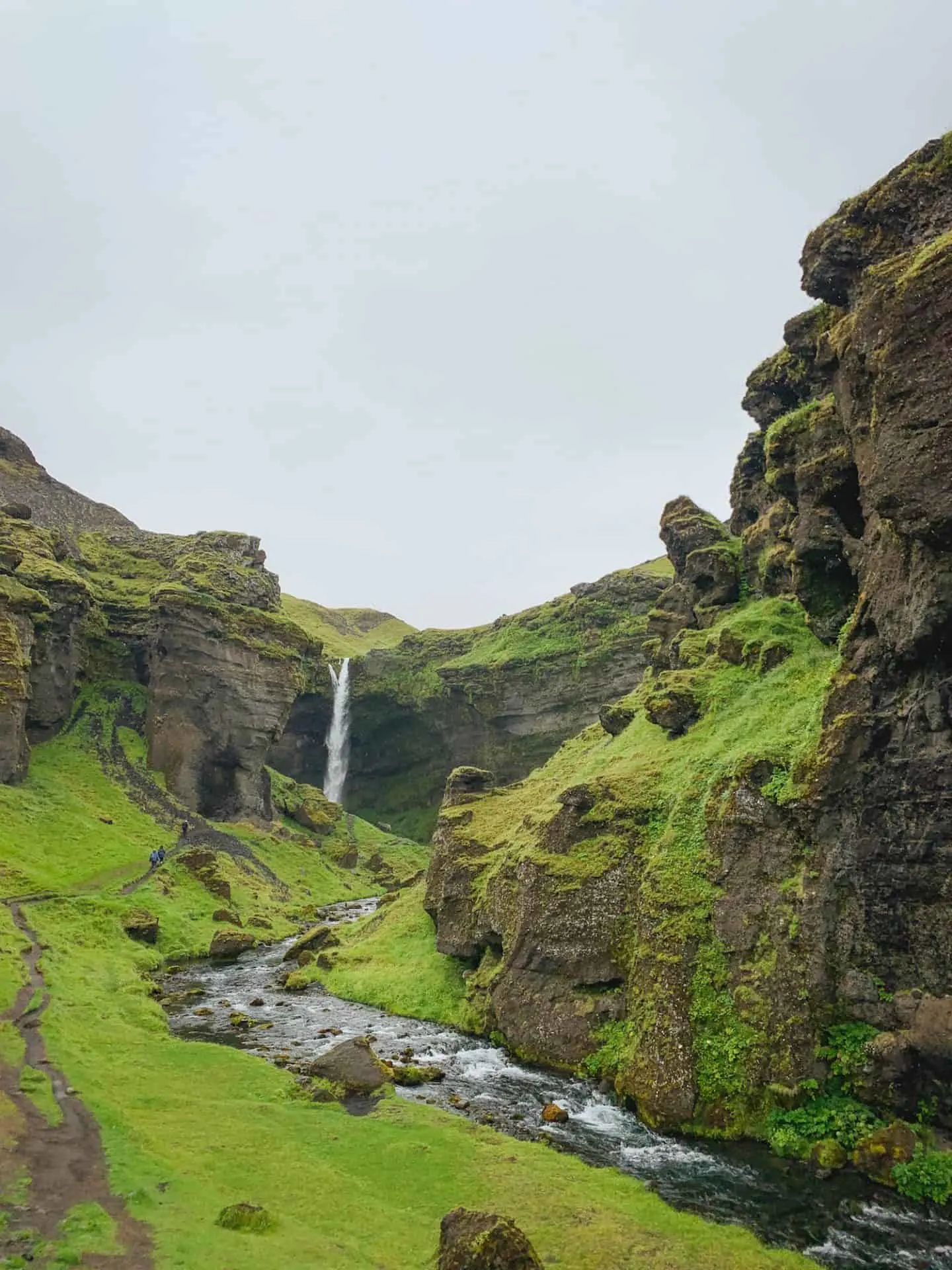 Kvernufoss Waterfall along the Iceland Ring Road