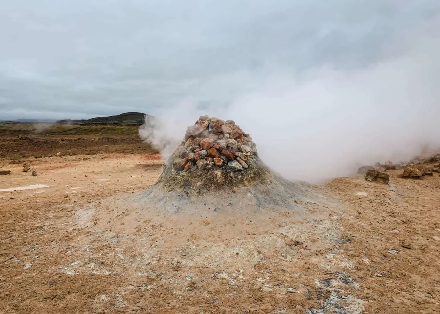 Namaskardh geysers in Myvatn, Iceland
