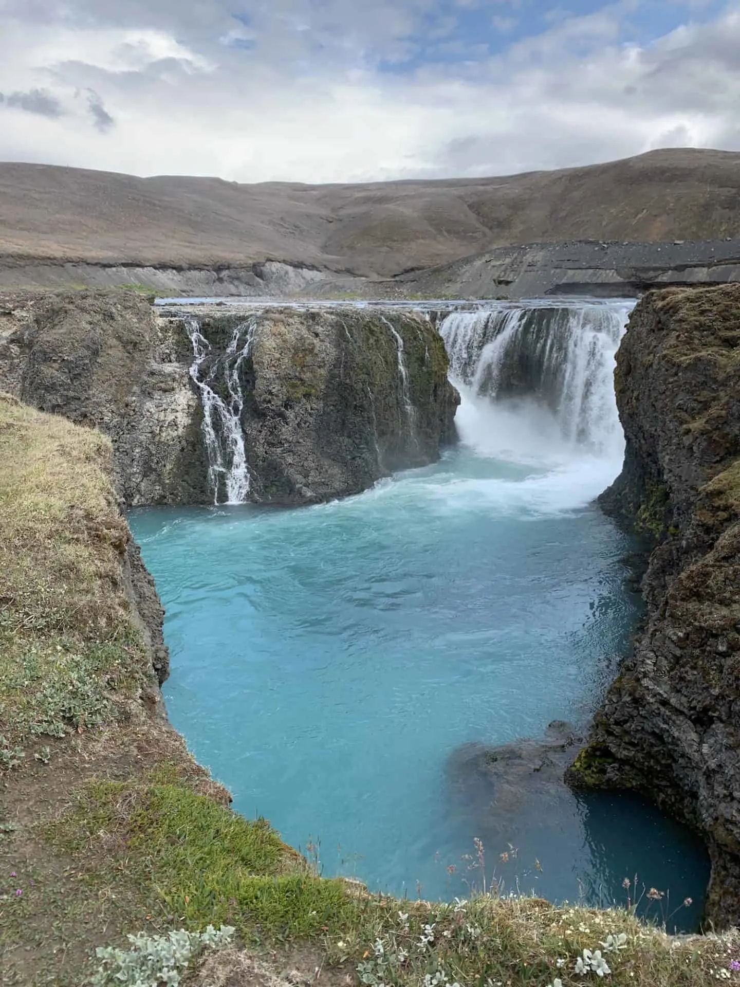 Sigoldufoss in the Icelandic Highlands