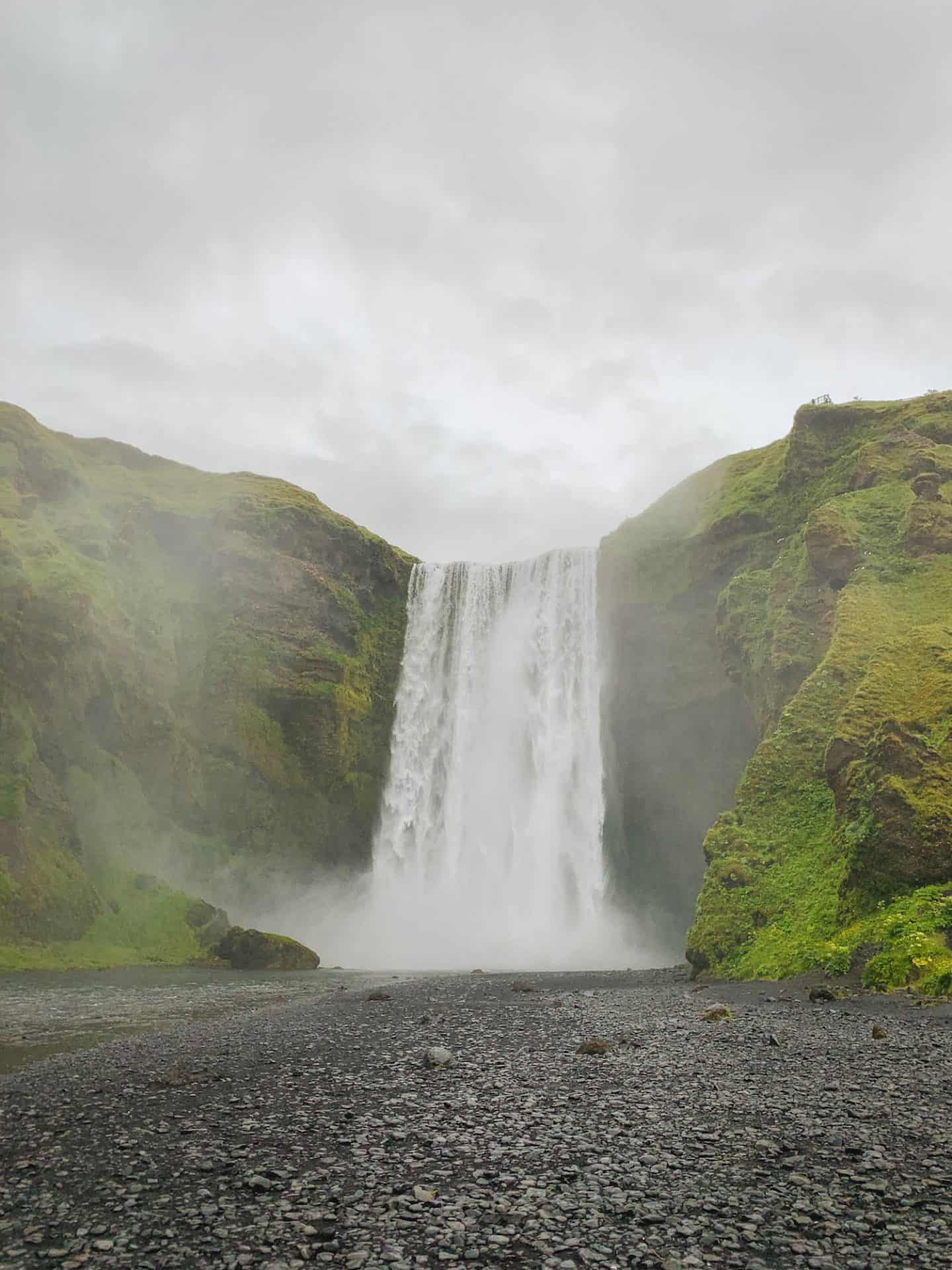 Skógafoss Waterfall along the Iceland Ring Road