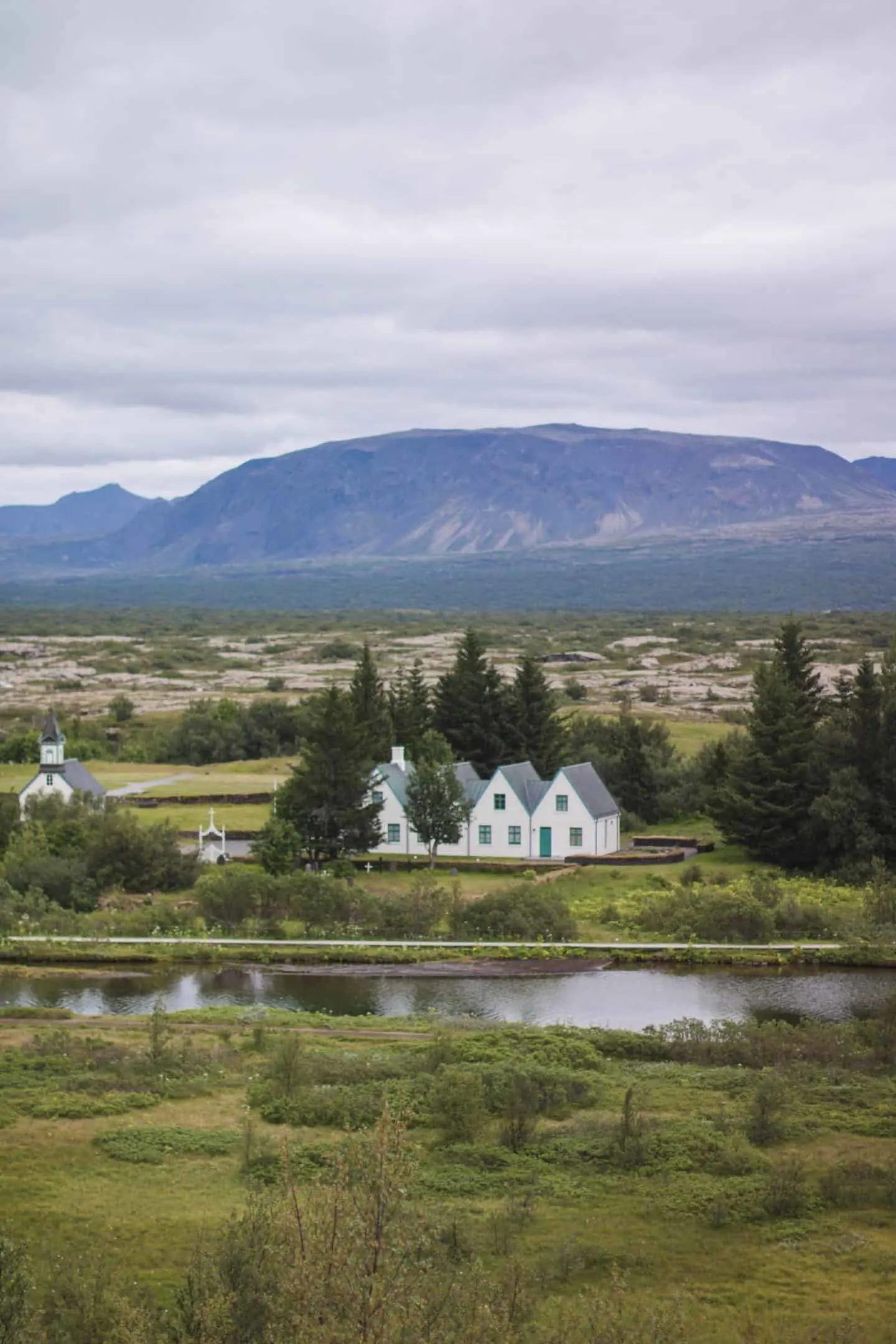 Thingvellir National Park along the Ring Road in Iceland