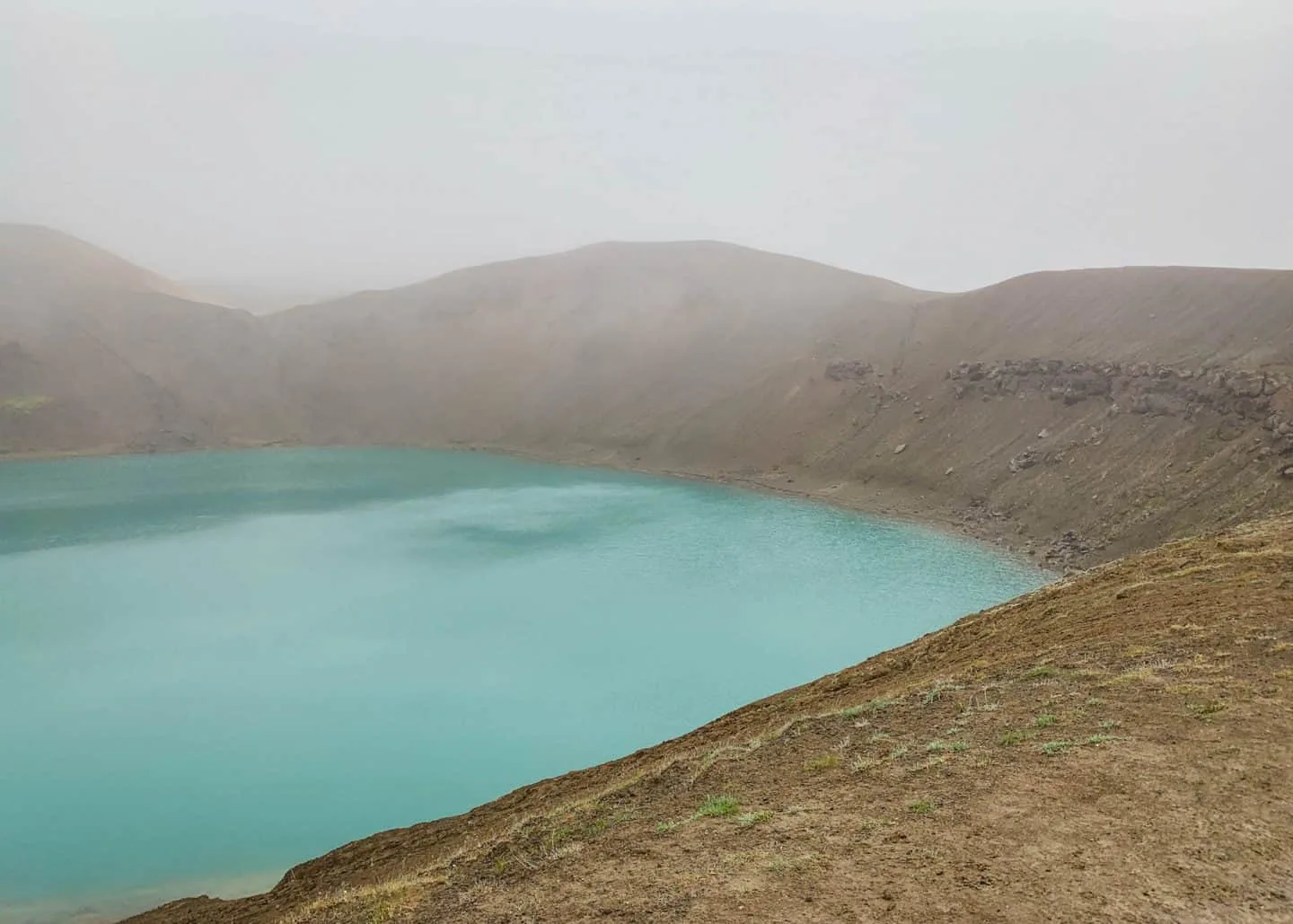 Viti Crater in Myvatn, Iceland