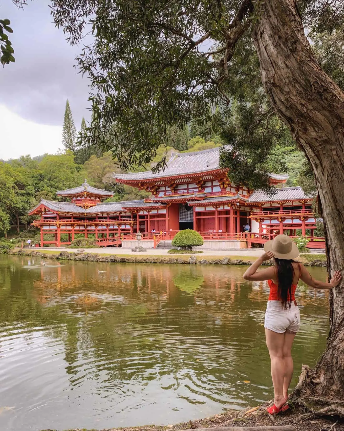 Byodo-In Temple in Oahu, Hawaii