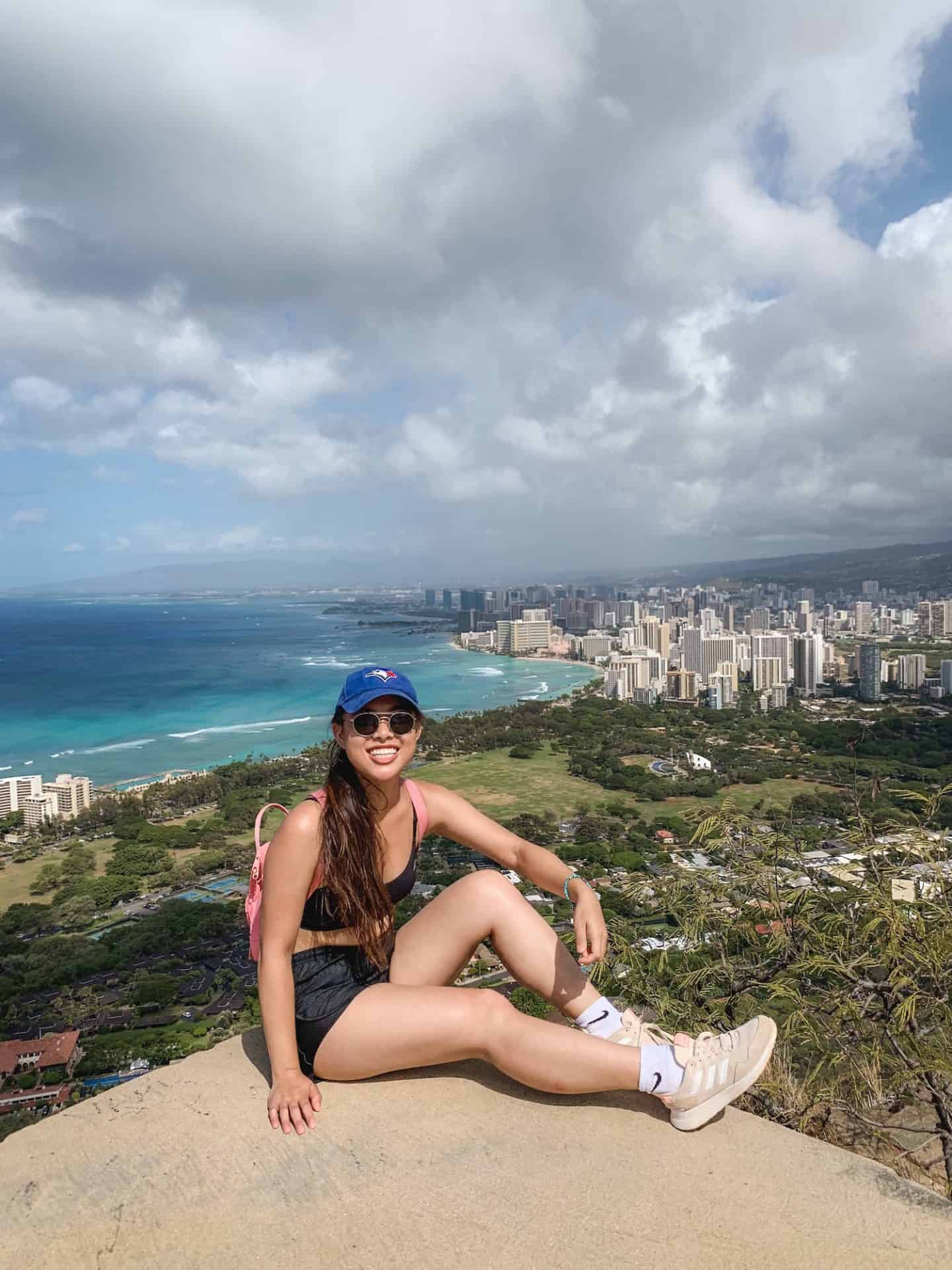 The Diamond Head Crater hike is one of the best hikes to add to your Oahu itinerary