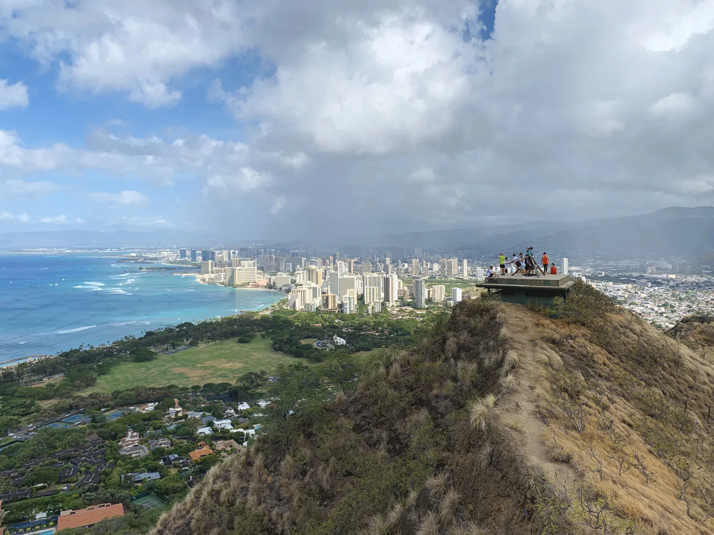 Diamond Head Crater Hike in Oahu, Hawaii